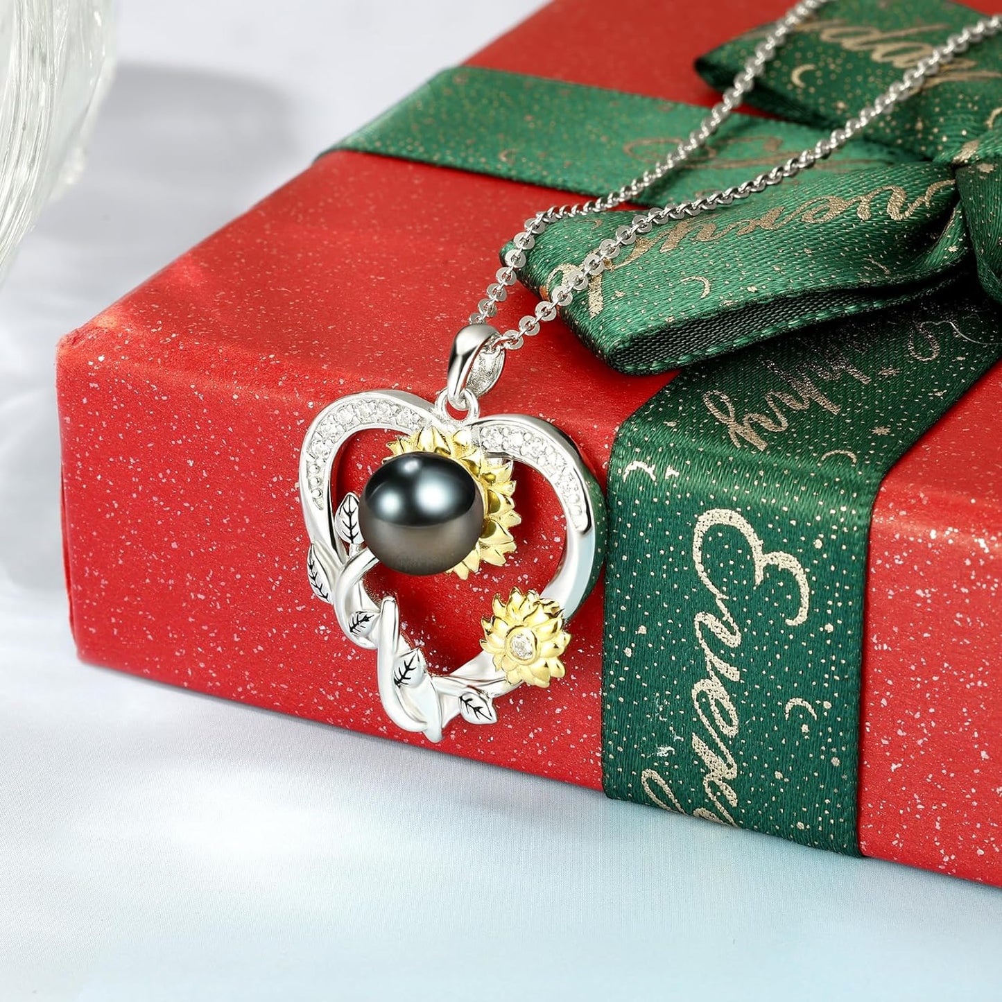 Black tahitian Pearl Necklaces for Women